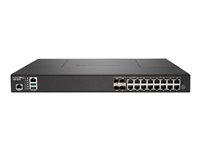 SonicWall NSa 2650 TotalSecure - Säkerhetsfunktion - med 1 year SonicWALL Advanced Gateway Security Suite - 1GbE, 2.5GbE - 1U - kan monteras i rack 01-SSC-1988