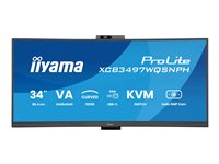 iiyama ProLite XCB3497WQSNPH-B1 - LED-skärm - böjd - 34" XCB3497WQSNPH-B1