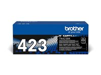 Brother TN423BK - Jumbo Yield - svart - original - tonerkassett - för Brother DCP-L8410, HL-L8260, HL-L8360, MFC-L8690, MFC-L8900 TN423BK