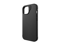 ZAGG Luxe - Baksidesskydd för mobiltelefon - svart - för Apple iPhone 13, 14, 15, 16e 702318184