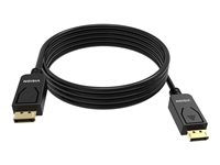 Vision Professional - DisplayPort-kabel - DisplayPort (hane) till DisplayPort (hane) - 2 m - stöd för 4K - svart TC 2MDP/BL
