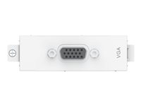 VISION TechConnect 3 VGA female module - Modulkontaktplatta med insnäppsfästen - HD-15 TC3 VGAF