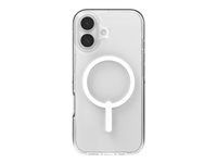 Zagg Crystal Palace Snap - Baksidesskydd för mobiltelefon - MagSafe-kompatibilitet - CrystalClear - för Apple iPhone 17 702318856
