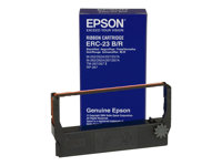 Epson ERC 23BR - Svart, röd - färgband - för M 280; TM 267, 270 C43S015362