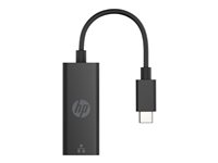 HP USB-C to RJ45 Adapter G2 - Nätverksadapter - USB-C - Gigabit Ethernet x 1 - för Victus by HP Laptop 15, 16; Fortis 11 G9; Laptop 14, 15, 17; Pavilion x360 Laptop 4Z527AA