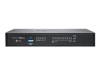 SonicWall TZ570W - Essential Edition - säkerhetsfunktion - 1GbE, 5GbE - Wi-Fi 5 - 2.4 GHz, 5 GHz - SonicWall säkerhetsuppgradering, plusprogram (2 år) - skrivbord 02-SSC-5666