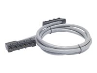 APC Data Distribution Cable - Nätverkskabel - TAA-kompatibel - RJ-45 (hona) till RJ-45 (hona) - 8.2 m - UTP - CAT 5e - grå DDCC5E-027