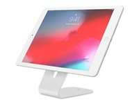 Compulocks Hovertab Security Tablet Lock Stand - Ställ - för mobiltelefon/surfplatta - låsbar - stål - vit HOVERTABW
