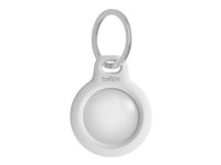Belkin - Säker hållare för anti-förlust Bluetooth-tagg - vit - för Apple AirTag F8W973BTWHT
