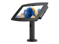 Compulocks Galaxy Tab A7 Lite 8.7â€ Space Enclosure Tilting Stand 8" - Monteringssats (ställ, hölje) - tilting kiosk - för surfplatta - låsbar - höggradig aluminium - svart - skärmstorlek: 8.7" - monteringsgränssnitt: 100 x 100 mm - disk-monteringsbar, fristående - för Samsung Galaxy Tab A7 Lite TCDP01870GA7SB