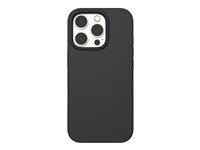 ZAGG Manhattan Snap - Baksidesskydd för mobiltelefon - MagSafe-kompatibilitet - silikon, grafen - svart - för Apple iPhone 16 Pro 702315196