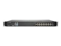 SonicWall NSa 2700 - Advanced Edition - säkerhetsfunktion - 10GbE - 1U - SonicWall säkerhetsuppgradering, plusprogram (2 år) - kan monteras i rack 02-SSC-8199