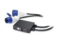 APC In-Line Current Meter AP7155B - Aktuell övervakningsenhet - AC 230 V - Ethernet 10/100, RS-232 - utgångskontakter: 1 - för P/N: SCL500RM1U, SCL500RMI1U, SMX1500RM2UCNC, SMX2KR2UX145, SMX3KR2UNCX145, SMX750CUS AP7155B