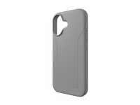 ZAGG Luxe Snap - Baksidesskydd för mobiltelefon - MagSafe-kompatibilitet - grå - för Apple iPhone 17 702318836