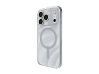 ZAGG Milan Snap - Baksidesskydd för mobiltelefon - MagSafe-kompatibilitet - grafen - virvlande glitter - för Apple iPhone 17 Pro 702318994