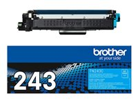 Brother TN243C - Cyan - original - tonerkassett - för Brother DCP-L3510, L3517, L3550, HL-L3210, L3230, L3270, MFC-L3710, L3730, L3750, L3770 TN243C