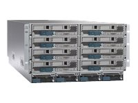 Cisco UCS 5108 Blade Server Chassis SmartPlay Select - Kan monteras i rack 6U - upp till 8 blad - nätaggregat - hot-plug 2500 Watt - återanvänd - med 2 x UCS 6324 Fabric Interconnect UCS-SPM-MINI-RF