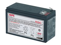APC Replacement Battery Cartridge #17 - UPS-batteri - 1 x batteri - Bly-syra - svart - för P/N: BE850G2, BE850G2-CP, BE850G2-FR, BE850G2-IT, BE850G2-SP, BVN900M1, BVN950M2 RBC17
