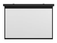 Multibrackets M Motorized Projection Screen Black Edition - Projektorduk - motoriserad - 90" (229 cm) - 16:10 - Matte White - svart 7350022735590
