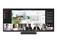 Avocor AVL-1050-D - 105" Diagonal klass L Series LED-bakgrundsbelyst LCD-skärm - interaktiv - 5K UHD (2160p) 5120 x 2160 - direktupplyst LED - med Logitech Rally Bar Mini AVO-AVL-1050D-RBM