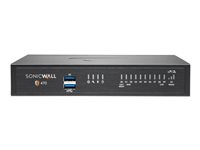 SonicWall TZ470 - Essential Edition - säkerhetsfunktion - med 1 års TotalSecure - 1GbE, 2.5GbE - skrivbord 02-SSC-6792