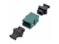 Startech - Kopplingsdon för nätverk - TAA-kompatibel - MTP/MPO/PC multi-mode (hona) till MTP/MPO/PC multi-mode (hona) - fiberoptisk - 50/125 mikron - OM3/OM4 - passiv - havsblå MPOSMAPCAQCOUPLER
