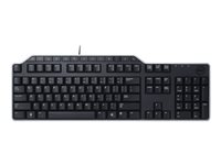 Dell KB-522 Wired Business Multimedia - Tangentbord - USB - QWERTY - Svenska/finska - svart DELL-580-17682