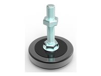 Multibrackets M Display Stand Adjustable Feet - Monteringskomponent (4 justeringsfötter) - för skärmställ - massivt stål - silver 7350073732197