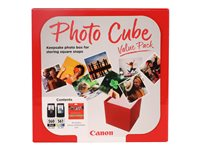 Canon PG-560/CL-561 Photo Value Pack - Blank - 0.27 mm - 2-pack - färg (cyan, magenta, gul), svartfärgad - original - box - bläckbehållare / papperspaket - för PIXMA TS5350, TS5351, TS5352, TS5353, TS7450, TS7451 3713C007