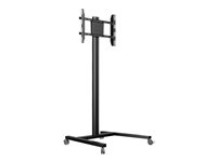 Multibrackets M Display Stand 180 Single - Ställ - för platt panel - aluminium, stål - svart - skärmstorlek: 32"-63" - monteringsgränssnitt: upp till 700 x 400 mm 7350073730643