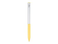 Logitech Pen - Digital penna - trådlös - gul - för Acer Chromebook Enterprise 514; HP Chromebook x360; Samsung Galaxy Chromebook 2 914-000069
