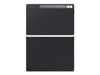Samsung EF-BX810 - Vikbart fodral för surfplatta - svart - för Galaxy Tab S9+ EF-BX810PBEGWW