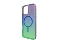 ZAGG Milan Snap - Baksidesskydd för mobiltelefon - MagSafe-kompatibilitet - ravensfjäder - för Apple iPhone 16 Pro Max 702315117