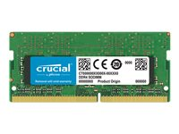 Crucial - DDR4 - modul - 4 GB - SO DIMM 260-pin - 2400 MHz / PC4-19200 - CL17 - 1.2 V - ej buffrad - icke ECC CT4G4SFS824A