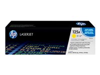 HP 125A - Gul - original - LaserJet - tonerkassett (CB542A) - för Color LaserJet CM1312 MFP, CP1215, CP1217, CP1515n, CP1518ni CB542A