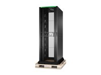 APC NetShelter SX Advanced - Rack skåp - golvstående - svart - 52U - 19" - TAA-kompatibel AR9588SPB2
