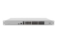 Cisco Meraki MX250 Cloud Managed - Säkerhetsfunktion - GigE - kan monteras i rack MX250-HW