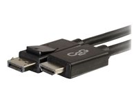 C2G 10ft DisplayPort to HDMI Cable - DP to HDMI Adapter Cable - M/M - DisplayPort-kabel - DisplayPort (hane) till HDMI (hane) - 3.048 m - svart 54327