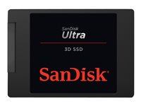 SanDisk Ultra 3D - SSD - 2 TB - inbyggd - 2.5" - SATA 6Gb/s SDSSDH3-2T00-G25