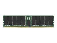 Kingston - DDR5 - modul - 128 GB - DIMM 288-pin - 6400 MT/s / PC5-25600 - CL52 - 1.1 V - registrerad - ECC KTH-PL564D4-128G