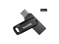 SanDisk Ultra Dual Drive Go - USB flash-enhet - 2 TB - USB 3.2 Gen 1 / USB-C - svart SDDDC3-2T00-G46