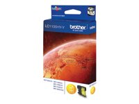 Brother LC1100HYY - Lång livslängd - gul - original - bläckpatron - för Brother DCP-6690CW, MFC-5890CN, MFC-5895CW, MFC-6490CW, MFC-6890CDW; Justio MFC-5890CN LC1100HYY