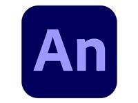 Adobe Animate CC for teams - Ny prenumeration - 1 namngiven användare - akademisk - Value Incentive Plan - Nivå 1 (1-9) - Win, Mac - EU English 65272426BB01A12