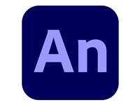 Adobe Animate CC for Enterprise - Ny prenumeration - 1 användare - REG - Value Incentive Plan - Nivå 4 (100+) - Win, Mac - EU English 65276844BC04B12