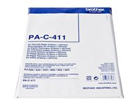 Brother - A4 (210 x 297 mm) 100 ark termiskt papper - för PocketJet PJ-673, PJ-722, PJ-723, PJ-762, PJ-763, PJ-763MFi, PJ-773; PocketJet 6 PAC411