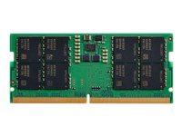 HP - DDR5 - modul - 16 GB - SO DIMM 262-pin - 5600 MHz / PC5-44800 - 1.1 V - för EliteBook 1040 G10, 84X G10, 86X G10; ZBook Firefly 14 G10, 16 G10; ZBook Fury 16 G10 83P91AA