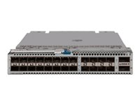 HPE 24-port Converged Port and 2-port QSFP+ Module - Expansionsmodul - 10 Gigabit SFP+ x 24 + QSFP+ x 2 - för FlexFabric 5930 32QSFP+, 5930 4-slot, 5930-32QSFP+ TAA JH184A