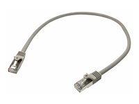 Startech 50cm CAT6 Ethernet Cable, 10 Gigabit Shielded Snagless RJ45 100W PoE Patch Cord, CAT 6 10GbE SFTP Network Cable w/Strain Relief, Grey, Wiring is UL Certified/TIA - Category 6 - 26AWG (N6SPAT50CMGR) - Patch-kabel - RJ-45 (hane) till RJ-45 (hane) - 50 cm - SFTP - CAT 6 - formpressad, hakfri - grå N6SPAT50CMGR