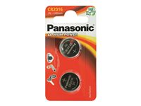 Panasonic Lithium Power - Batteri 2 x CR2016 - Li 2B360561