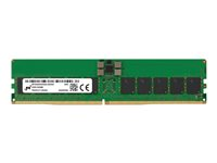 Micron - DDR5 - modul - 32 GB - DIMM 288-pin - 4800 MHz / PC5-38400 - CL40 - 1.1 V - registrerad - ECC MTC20F1045S1RC48BA2R